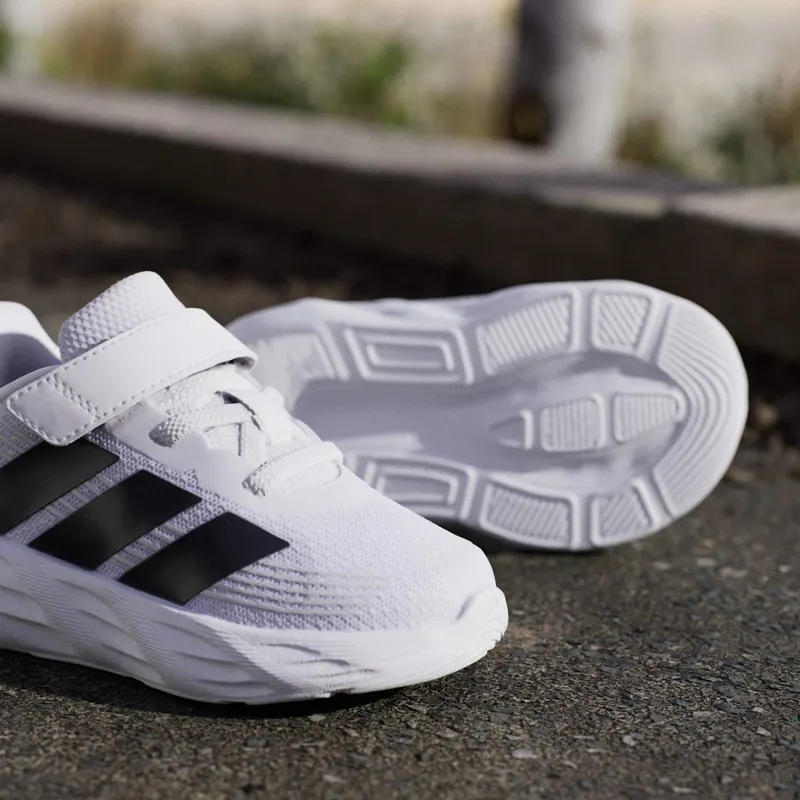 Adidas GALAXY 8 Shoes PEUTERS Cloud White / Core Black / Dash Grey (KI1680)