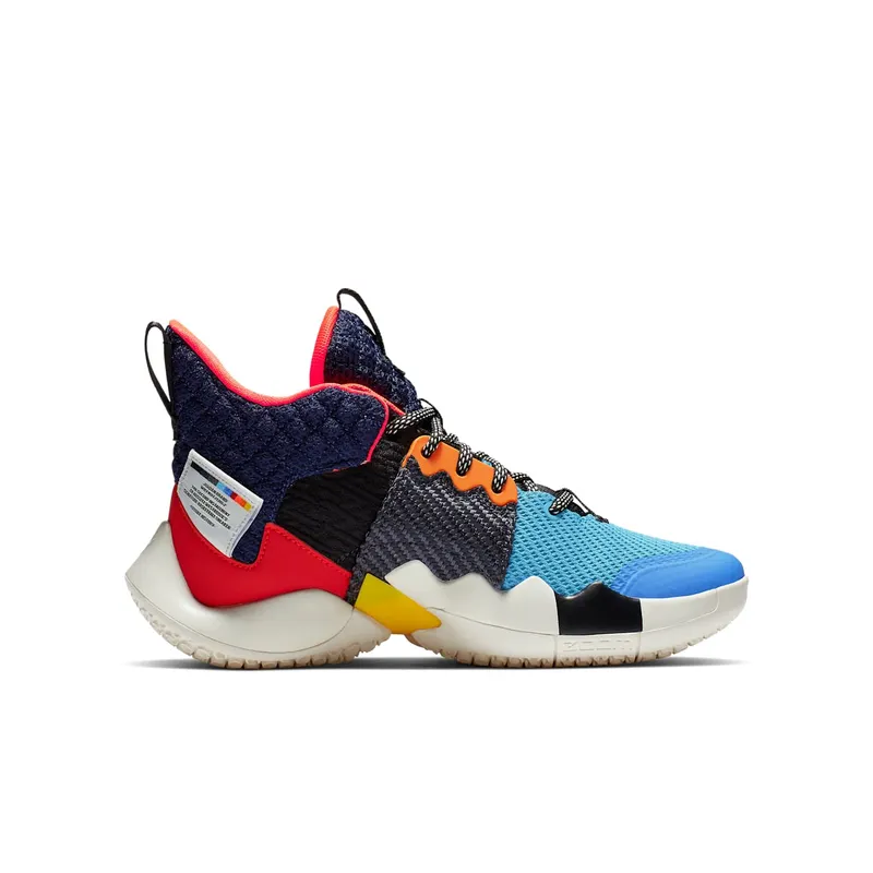 Jordan Why Not 0.2 Future History (GS) Multi-Color/Total Crimson-Sail (AO6218-900)