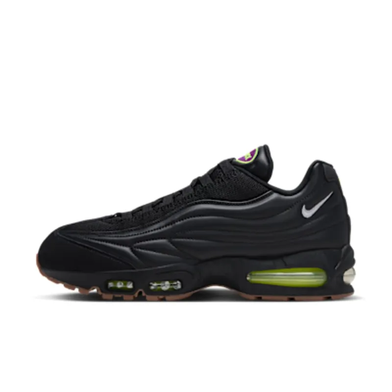 Nike Air Max 95 – “Black / Gum Medium Brown / Volt / White” (IQ7127-001)