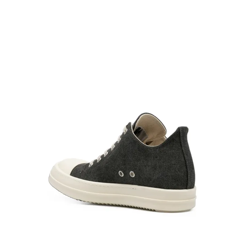 Rick Owens Drkshdw Canvas Low-top “Black” (DS02F6802 CVG 14811)
