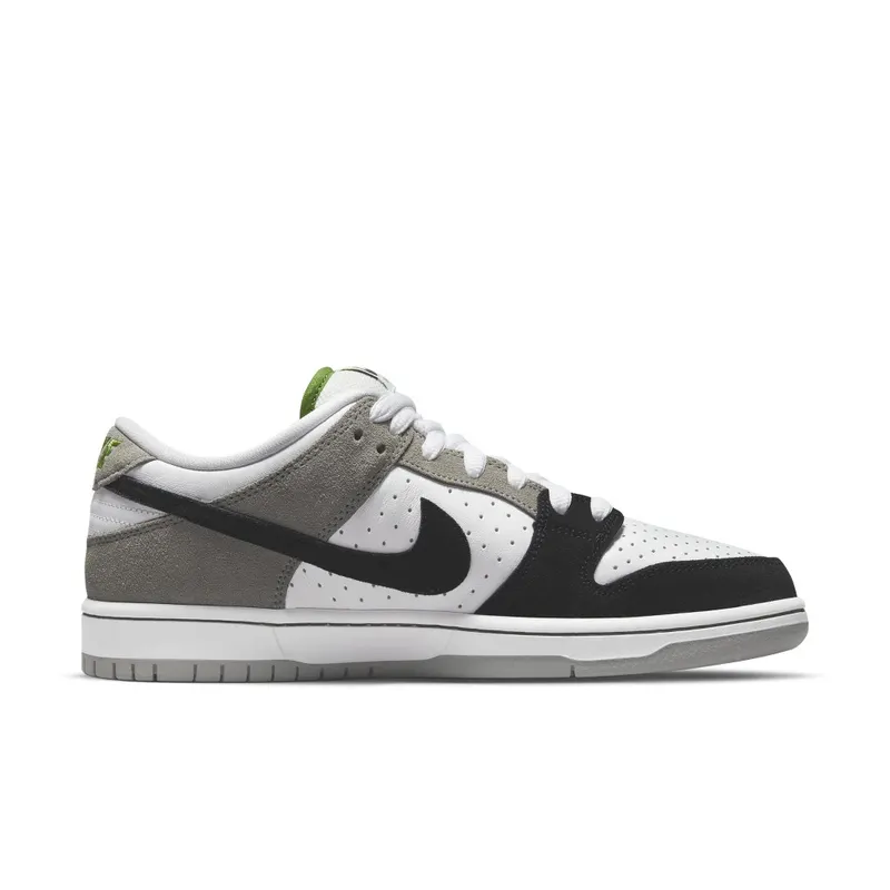 Nike SB Dunk Low Chlorophyll – “Medium Grey / White-chlorophyll-black” (BQ6817-011)