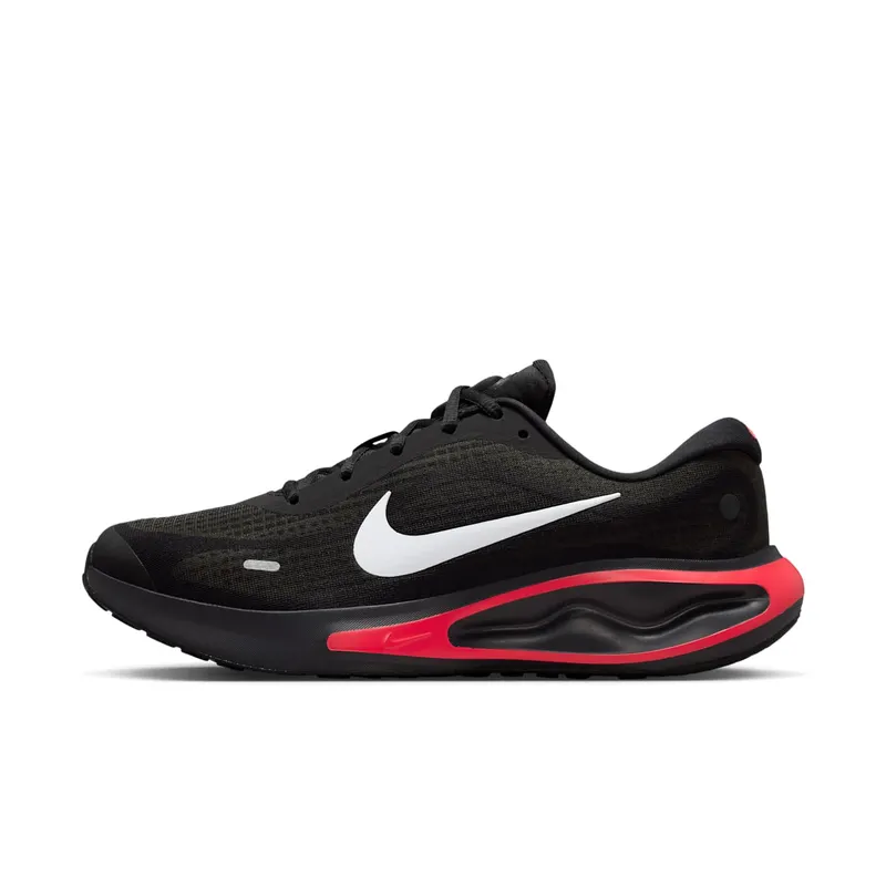 Nike Journey Run Black/Dark Smoke Grey/Red Orbit/White (FN0228-013)