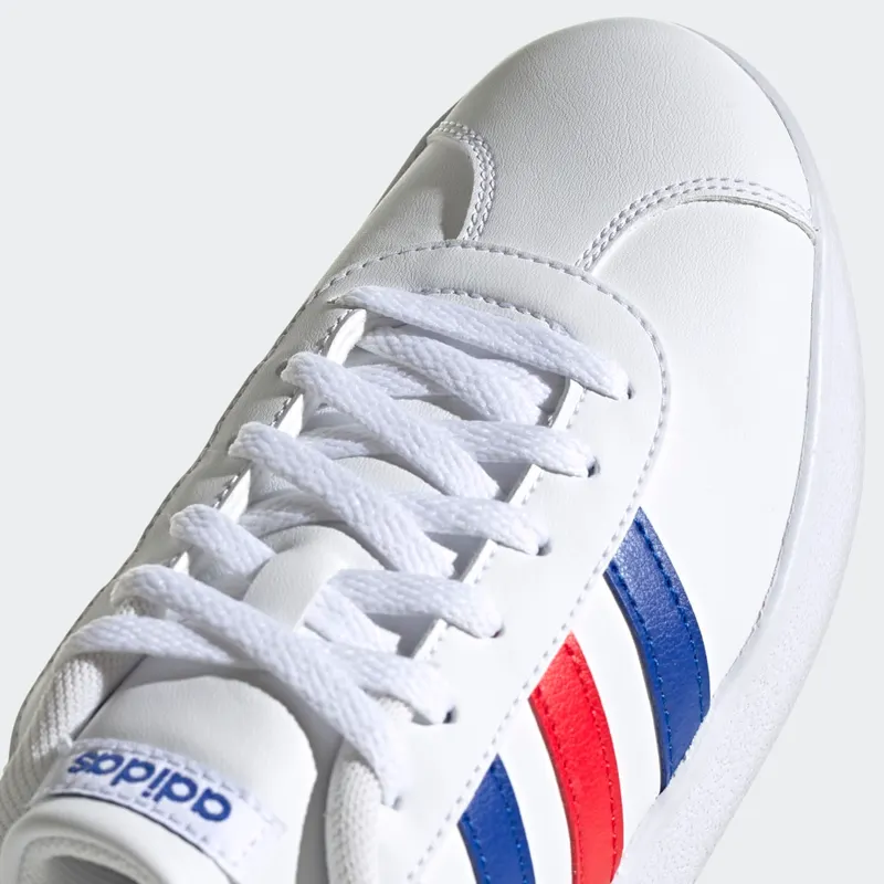 Adidas VL Court 2.0 Cloud White / Royal Blue / Vivid Red (FY7170)