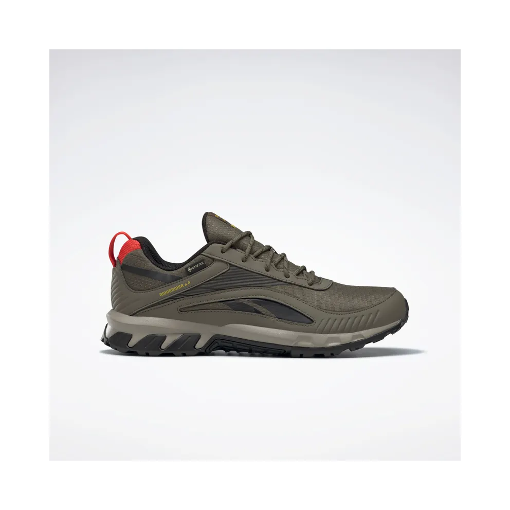 Reebok Ridgerider 6 Gore-Tex Shoes Army Green / Core Black / Dynamic Red (GW8565)