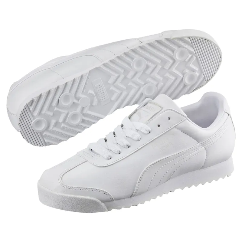 Puma Roma White White/Light Gray (353572-21)