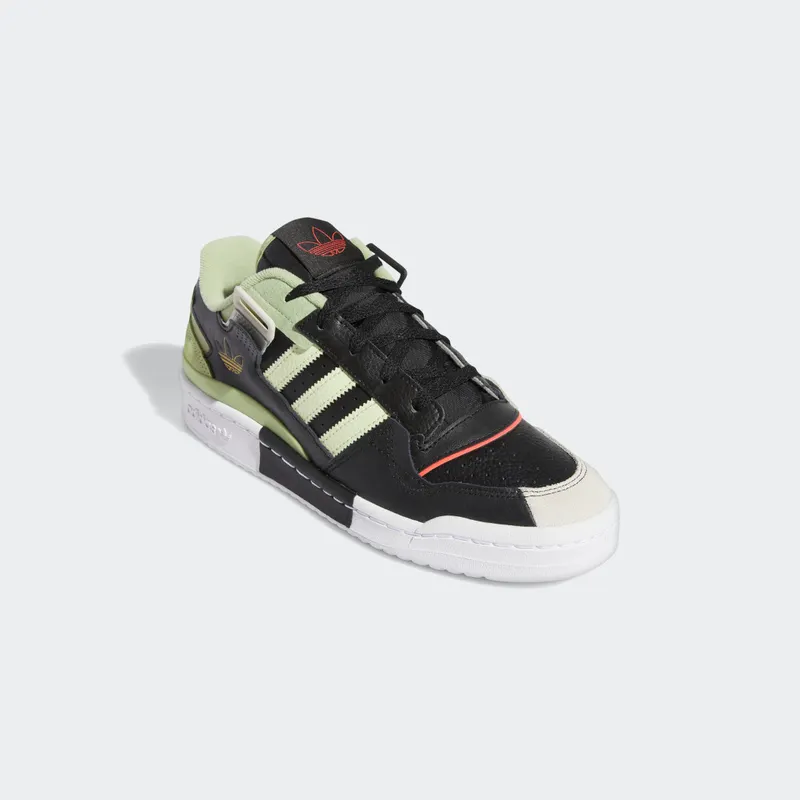 Adidas Forum Exhibit Low Core Black / Almost Lime / Magic Lime (GZ0936)