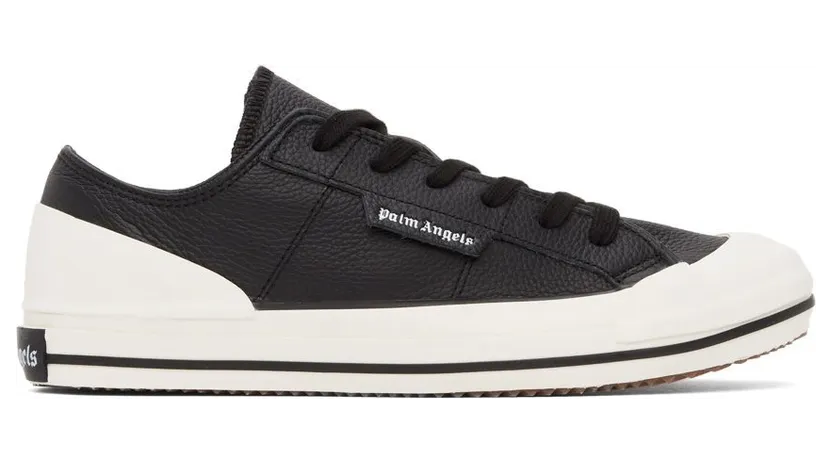 Palm Angels Black Vulcanized Sneaker (PMIA064F21LEA0011001)