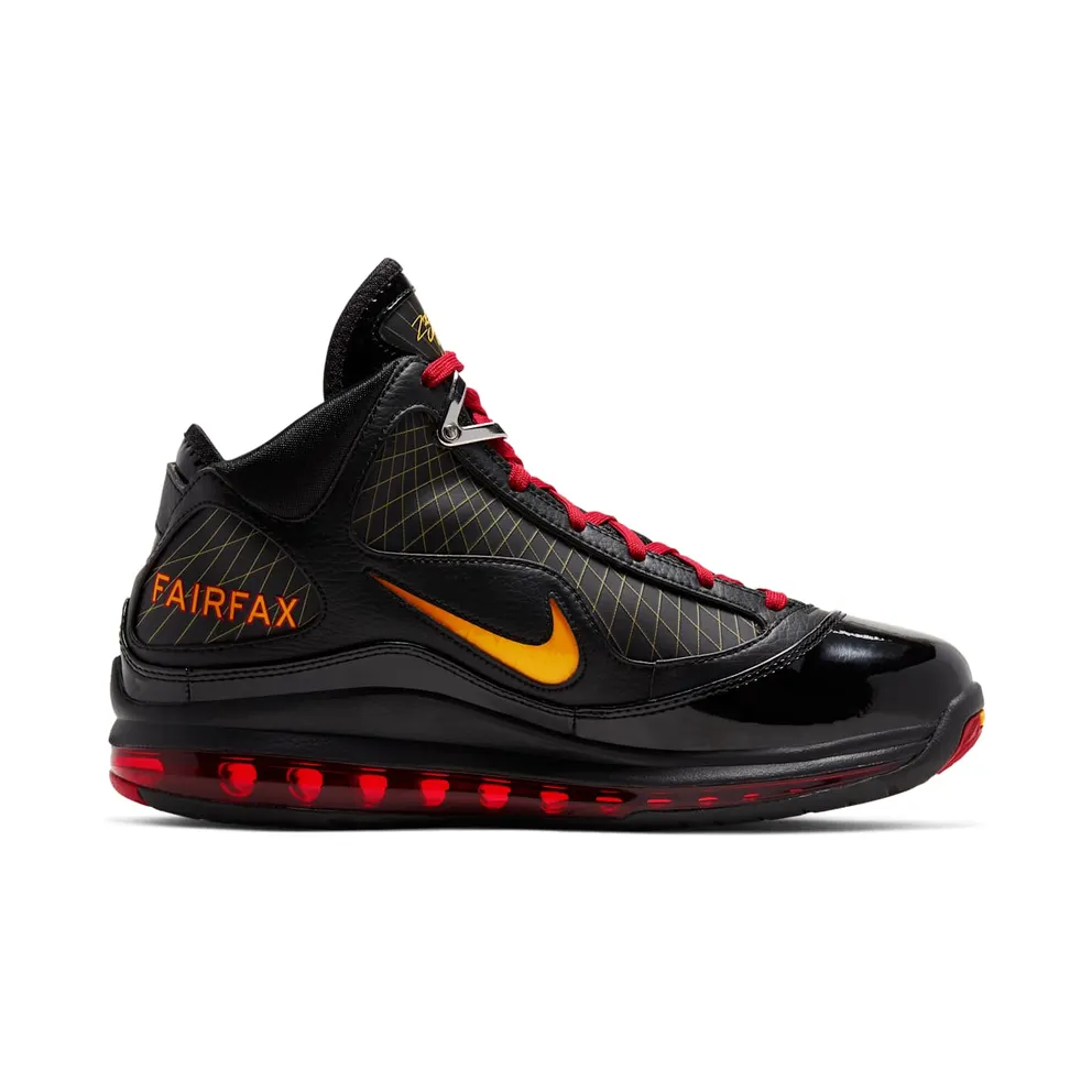 Nike LeBron 7 Fairfax Away (2020) Black/Varsity Red-Varsity Maize (CU5646-001)