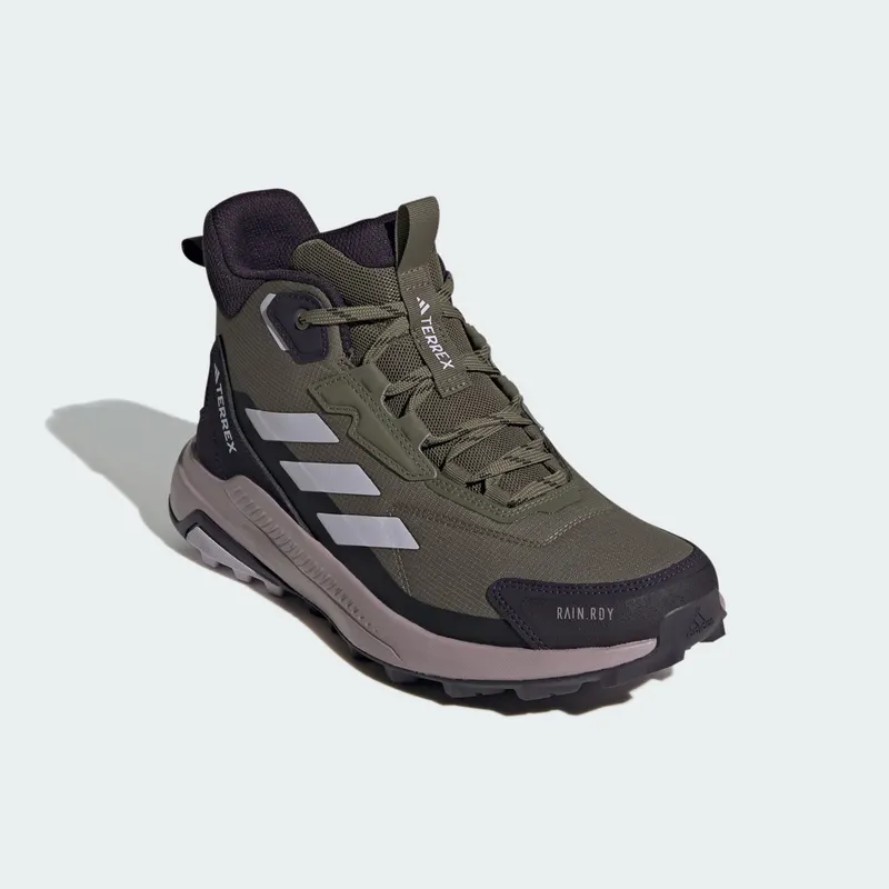 Adidas Terrex Anylander Mid RAIN.RDY Hiking Olive Strata / Silver Dawn / Amber Tint (ID3472)