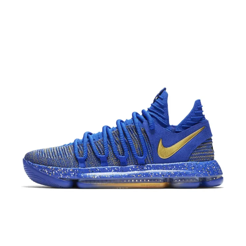 Nike KD 10 Finals Racer Blue/Metallic Gold (897815-403)