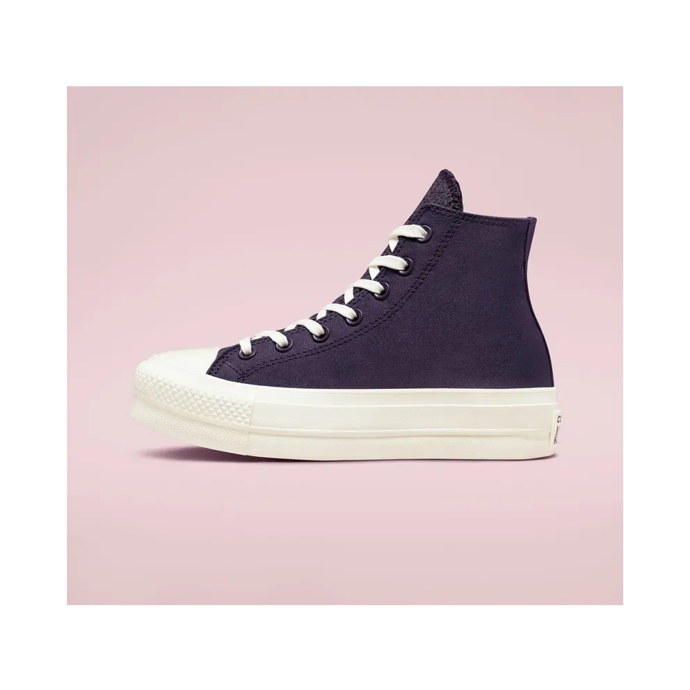 Converse Chuck Taylor All Star Lift Platform Jacquard Camo Dark Raisin/Dark Raisin/Egret (A00887C)