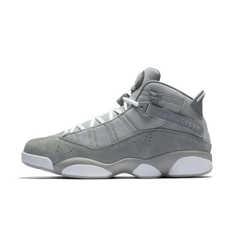Jordan 6 Rings Cool Grey Matte Silver/Cool Grey-Black-White (322992-014)