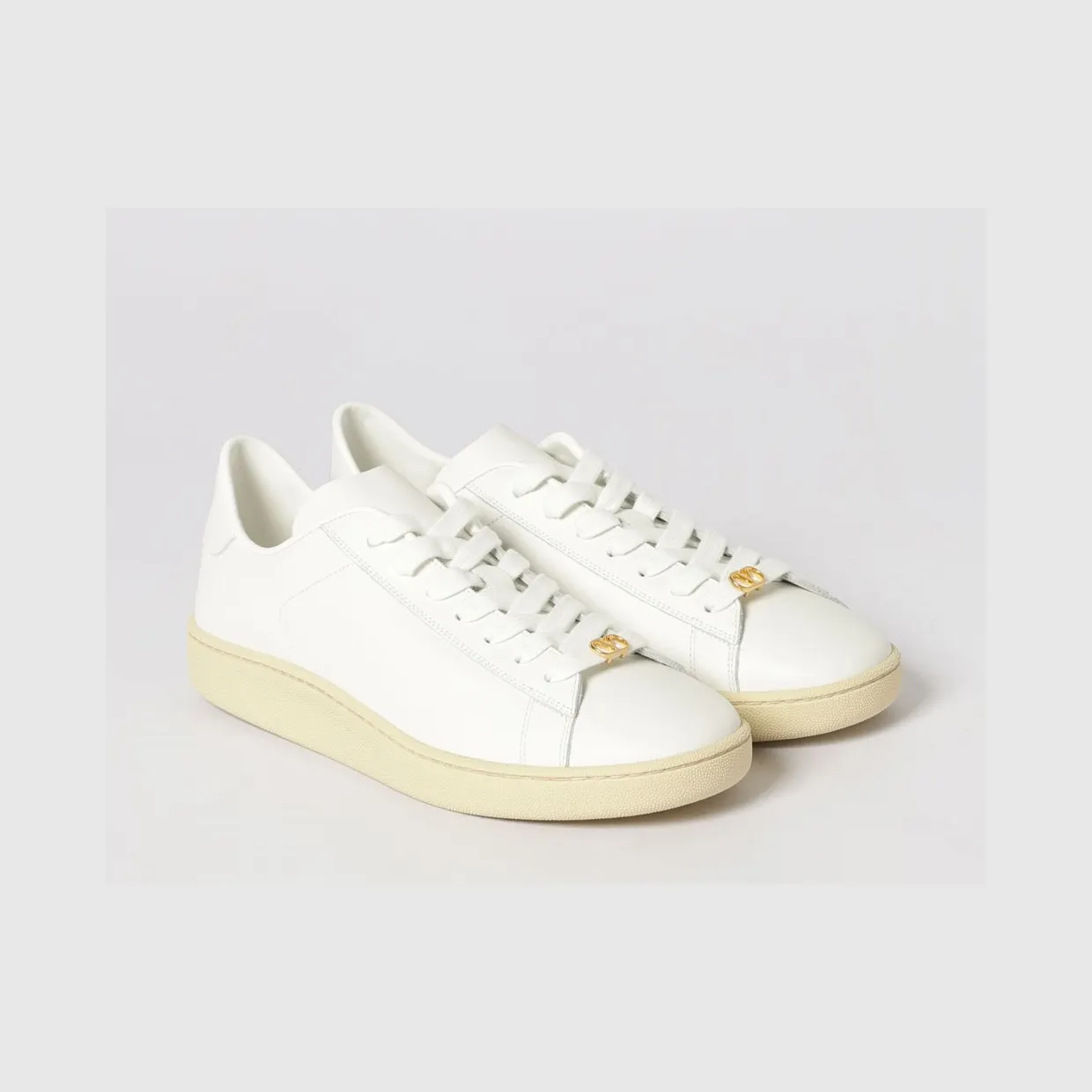 Valentino garavani Royco Leather Sneakers White (8Y2S0K34BYADU2)