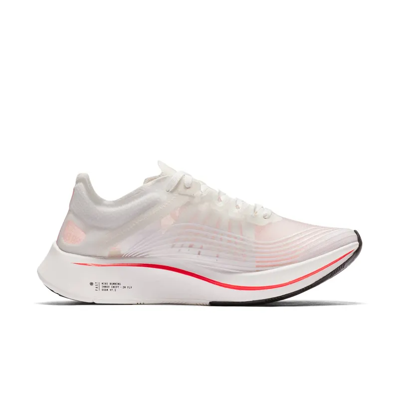 Nike Zoom Fly SP Breaking 2 2018 (W) White/Sail-Bright Crimson (AJ8229-106)