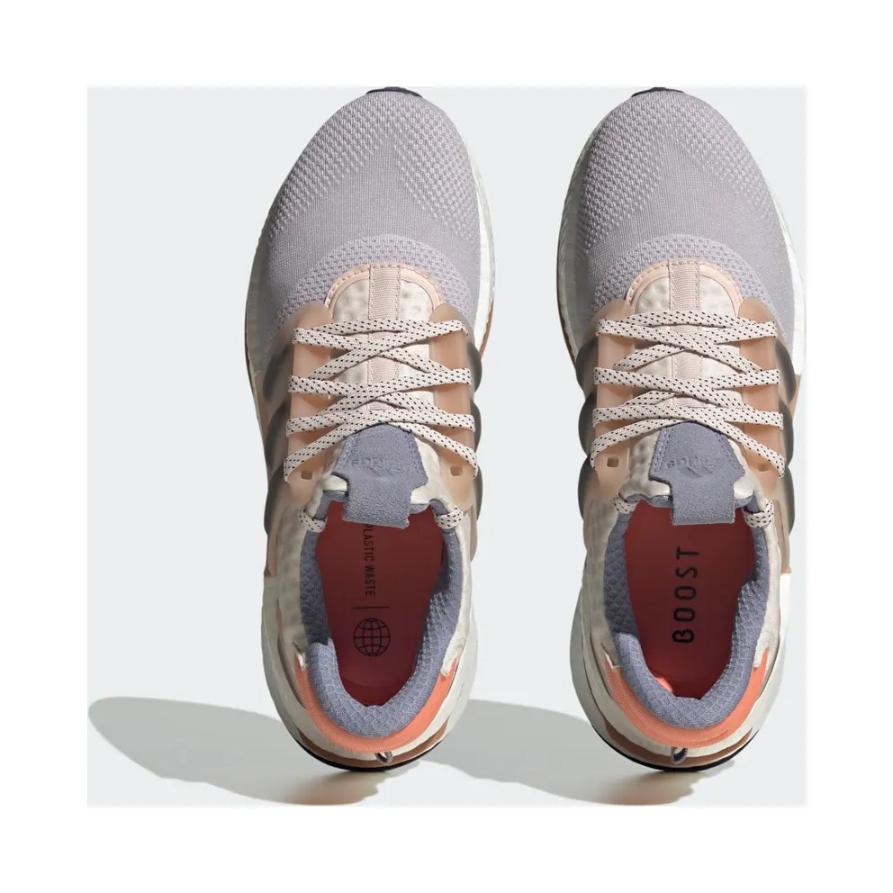adidas X_PLRBOOST Silver Dawn / Shadow Navy / Coral Fusion (ID9443)