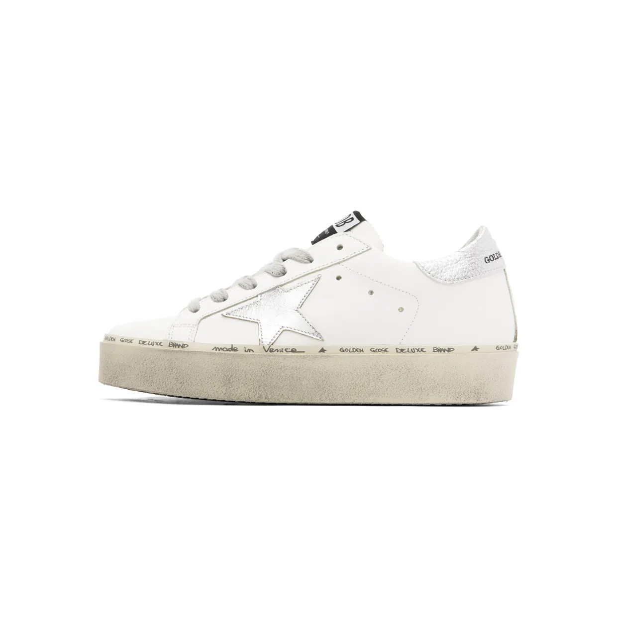 Golden Goose White & Silver Super-Star Classic Sneakers (GWF00118.F000329.80185) (3)