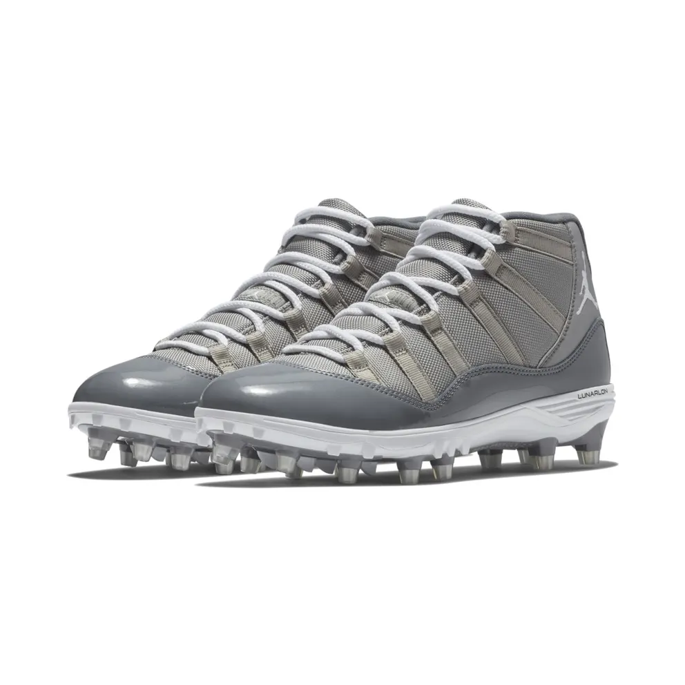 Jordan 11 Retro Cleat Cool Grey Medium Grey/White-Cool Grey (AO1561-003)
