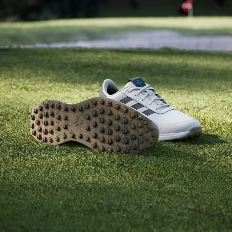 adidas S2G 24 Leather Spikeless Golf Cloud White Carbon Chalk White (JI4171)