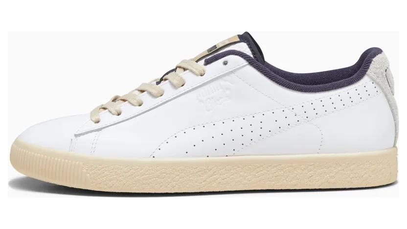Puma Clyde Service Line Wit (393088-01)