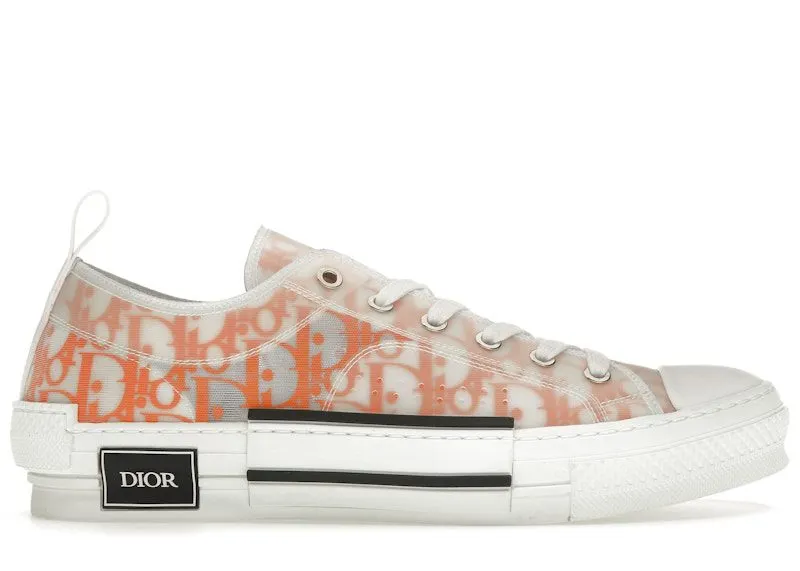 Dior B23 Low Orange Oblique Canvas (3SN249YNT_H261)