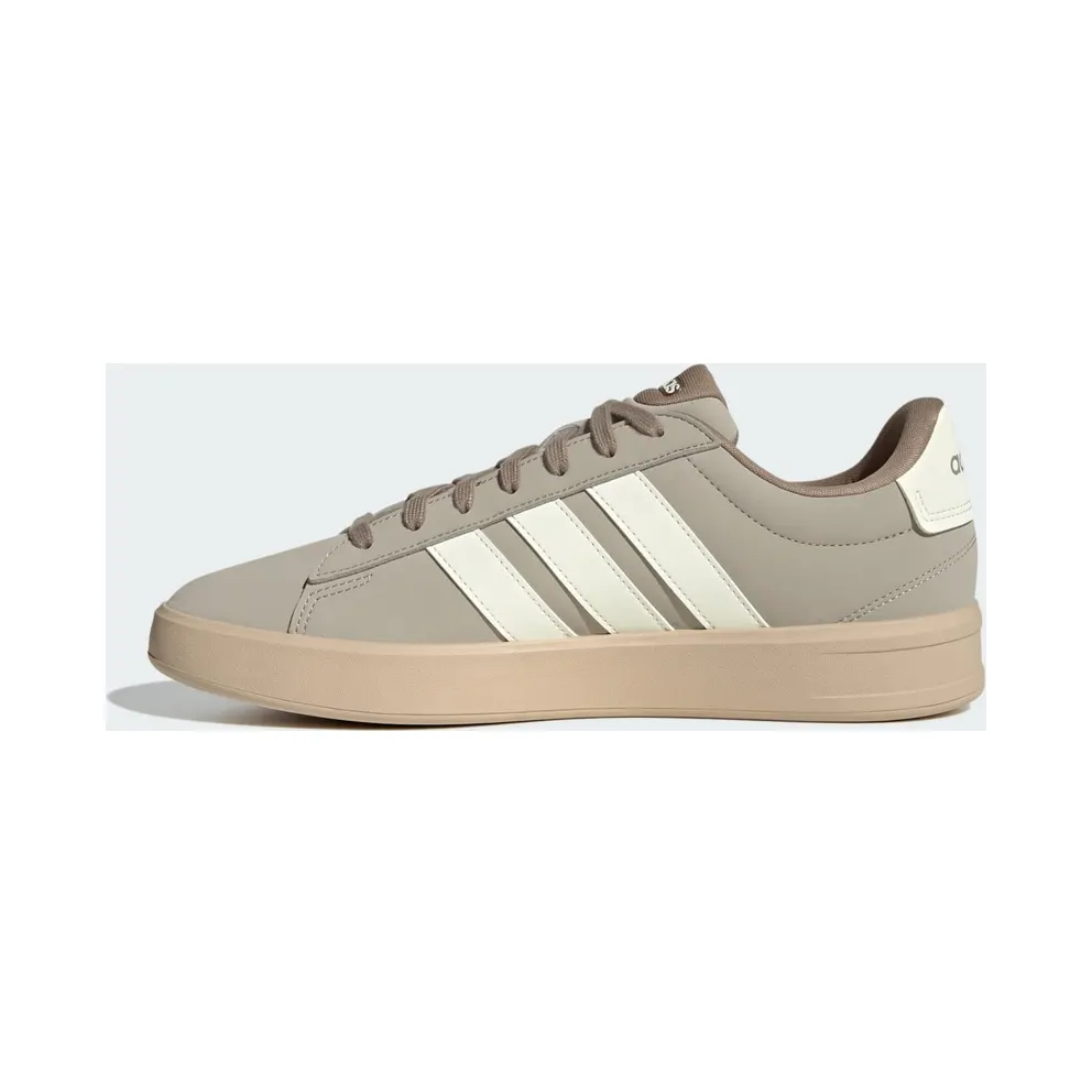 Adidas GRAND COURT 3.0 Shoes Light Brown / Off White / Chalky Brown (KH9533)
