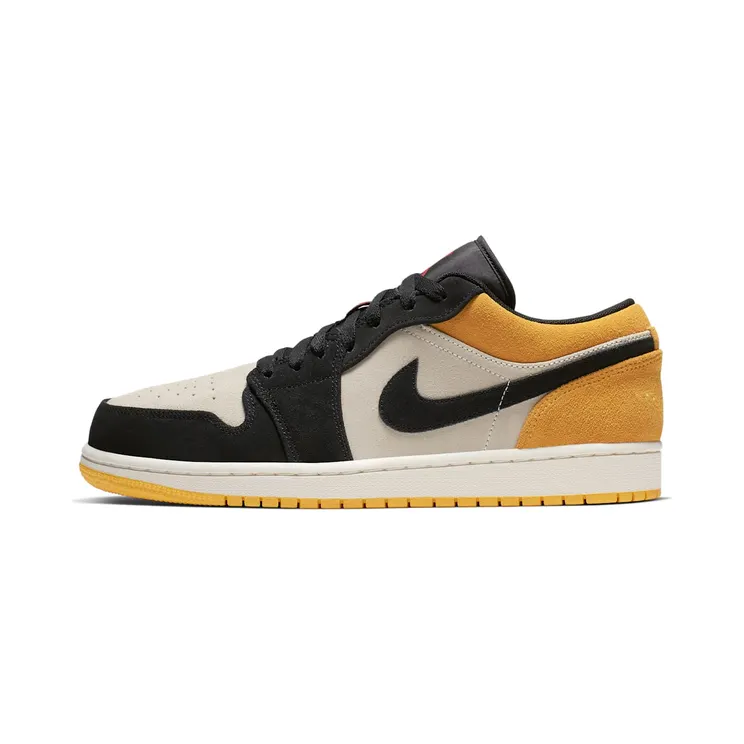 Air Jordan 1 Low “Sail / University Gold / Black / Gym Red” (553558-127)