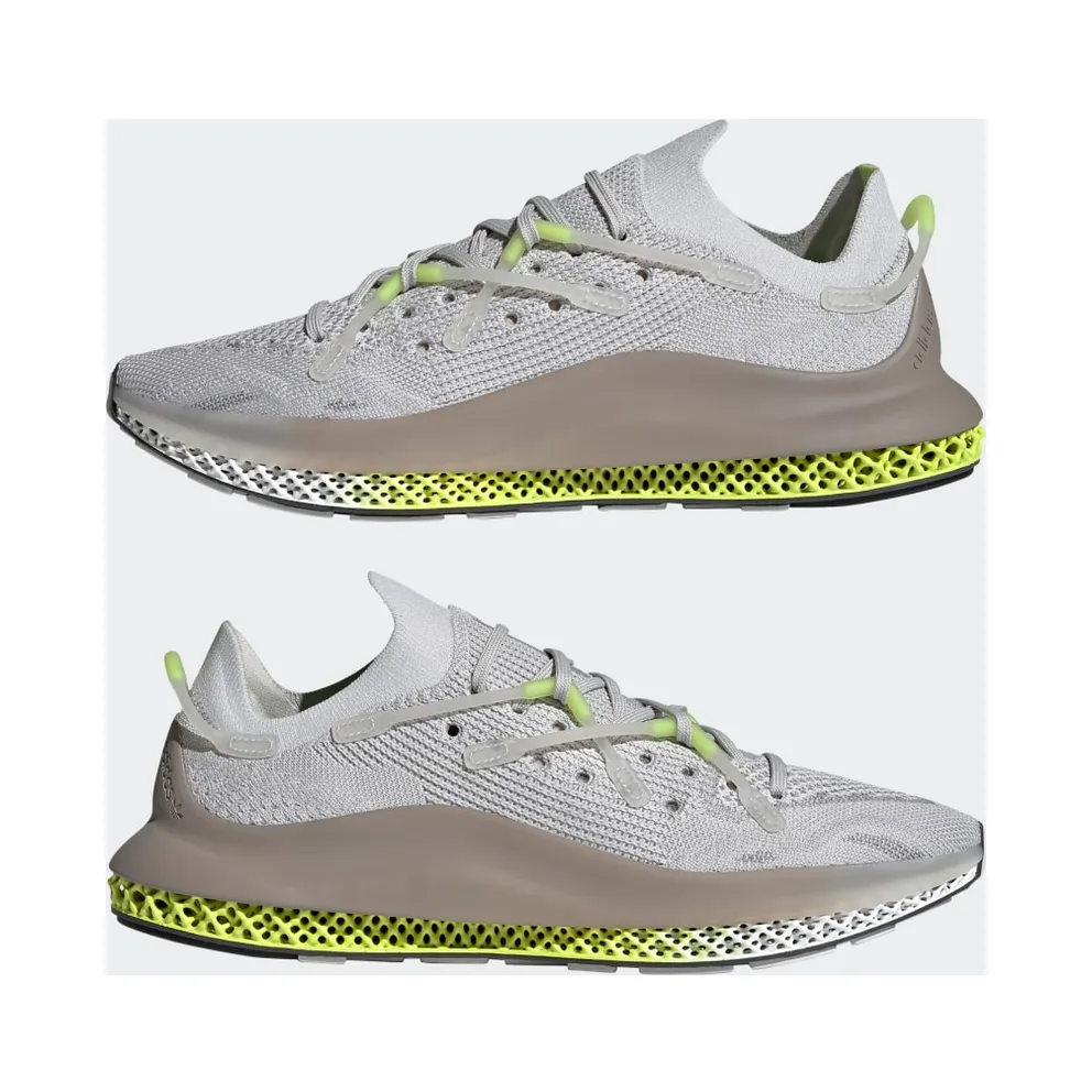 Adidas 4D Fusio Grey One / Grey Six / Solar Yellow (FY5928)