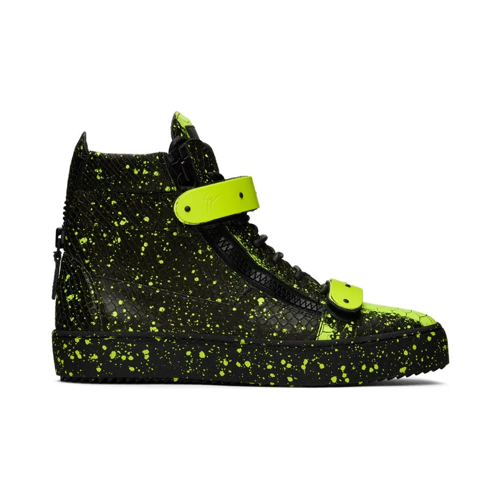 Giuseppe Zanotti Black & Yellow Coby NRO/FLUOGIALLO (RU20034-93229)