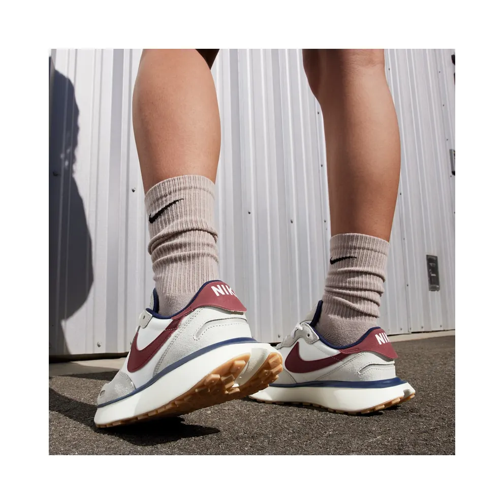 Nike Phoenix Waffle Light Bone Navy Team Red (FZ3600-072)