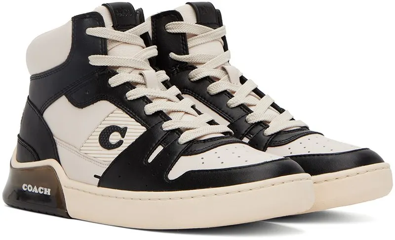 Coach 1941 Off-White & Black Citysole High CHALK/BLACK (CC812 MQV)