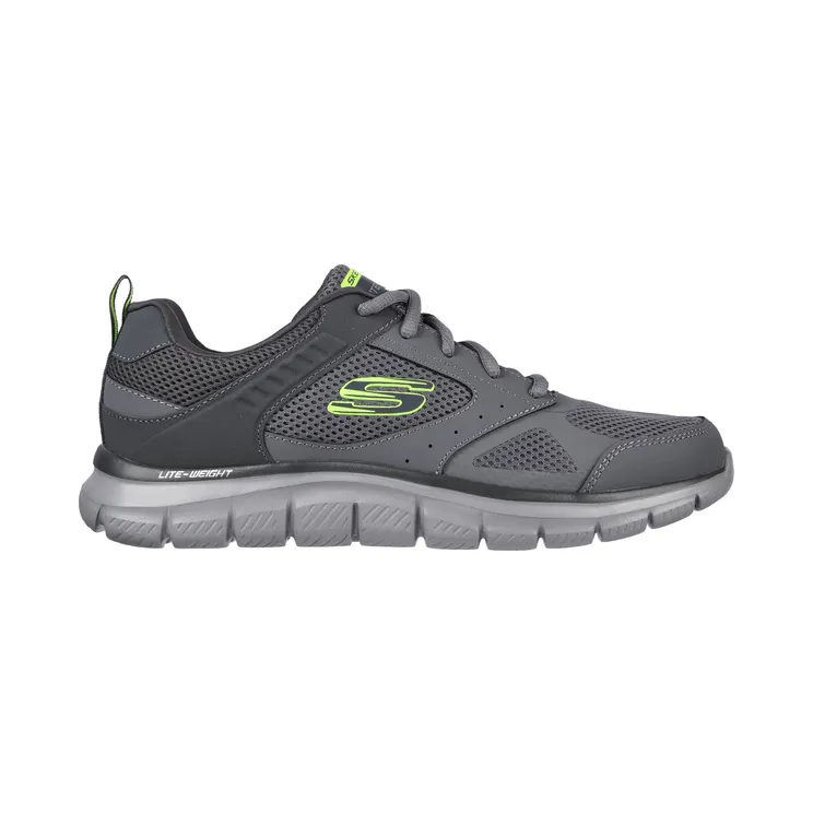 Skechers Track – Syntac – Houtskool – “Grey” (232398 CHAR)