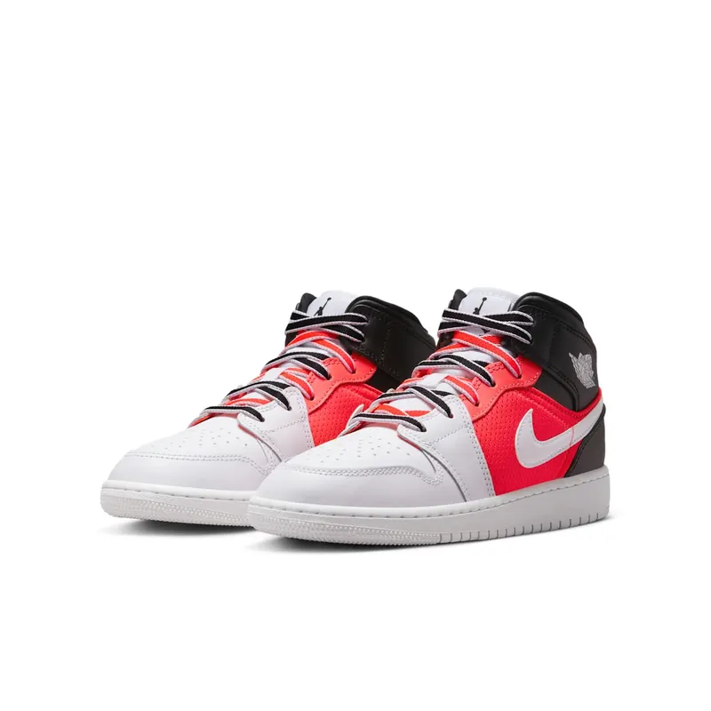 Air Jordan 1 Mid SE GS “White Infrared” (FB4417-016)