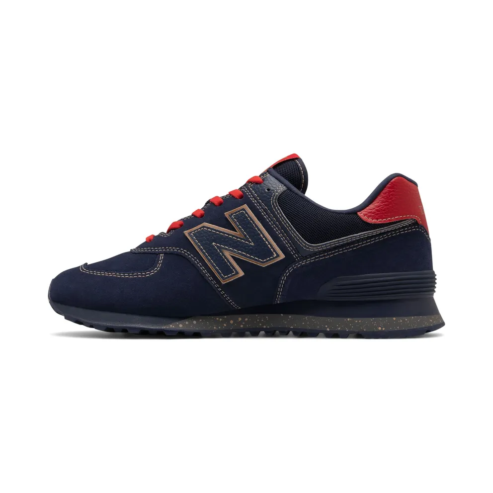 New Balance 574 Kawhi Leonard BHM (2020) Navy/Grey-Red (U574BHM)
