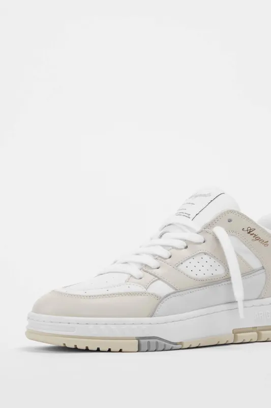 Axel Arigato Area Lo Sneaker “Cremino,White” (F1186003)