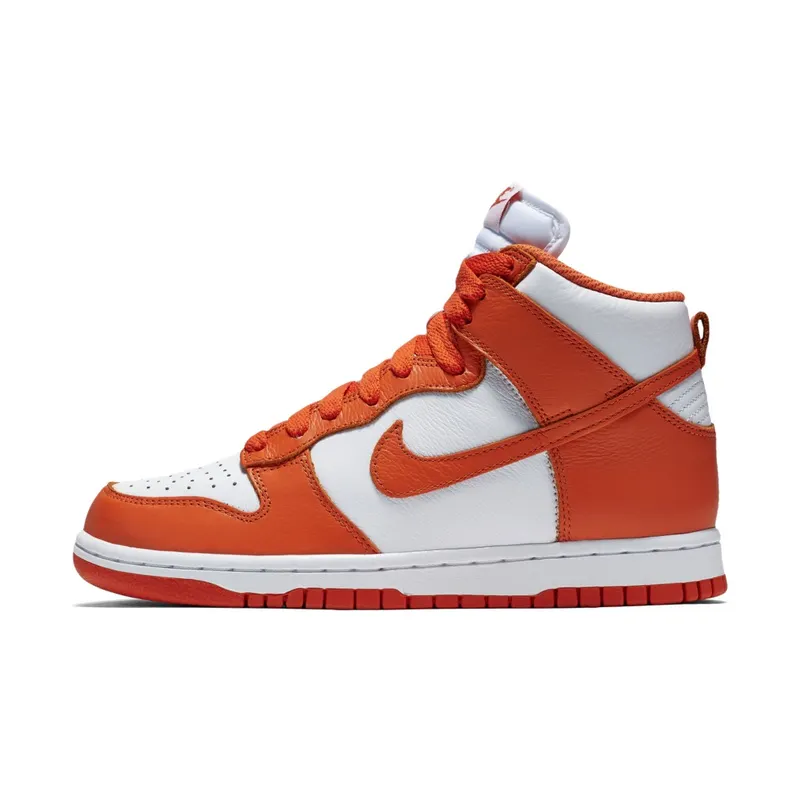 Nike Dunk High Retro Be True Syracuse (W) White/Orange Blaze (854340-100)