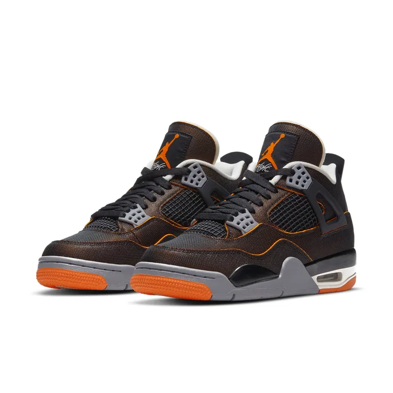 Jordan 4 Retro Starfish (W) Sail/Black-Starfish-Light Smoke Grey (CW7183-100)