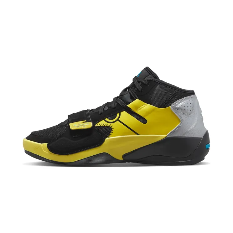 Jordan Zion 2 SP Naruto “Black / Yellow Strike / Dark Purple Dust / Laser Blue” (FB1628-087)