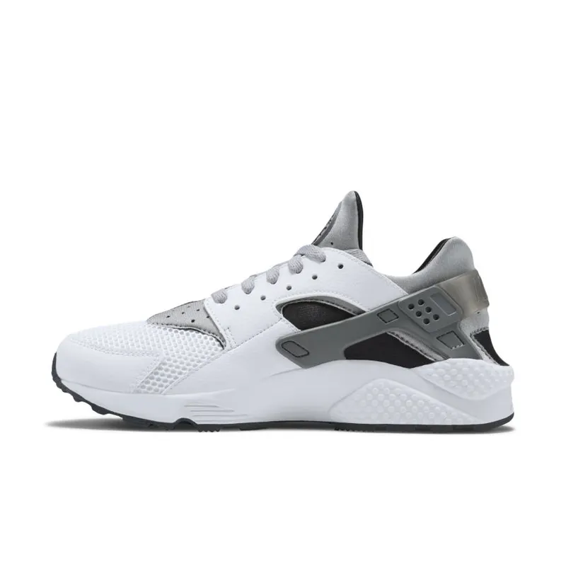 Nike Air Huarache Run White Wolf Grey Black White/Wolf Grey-Black-Cool Grey (318429-101)