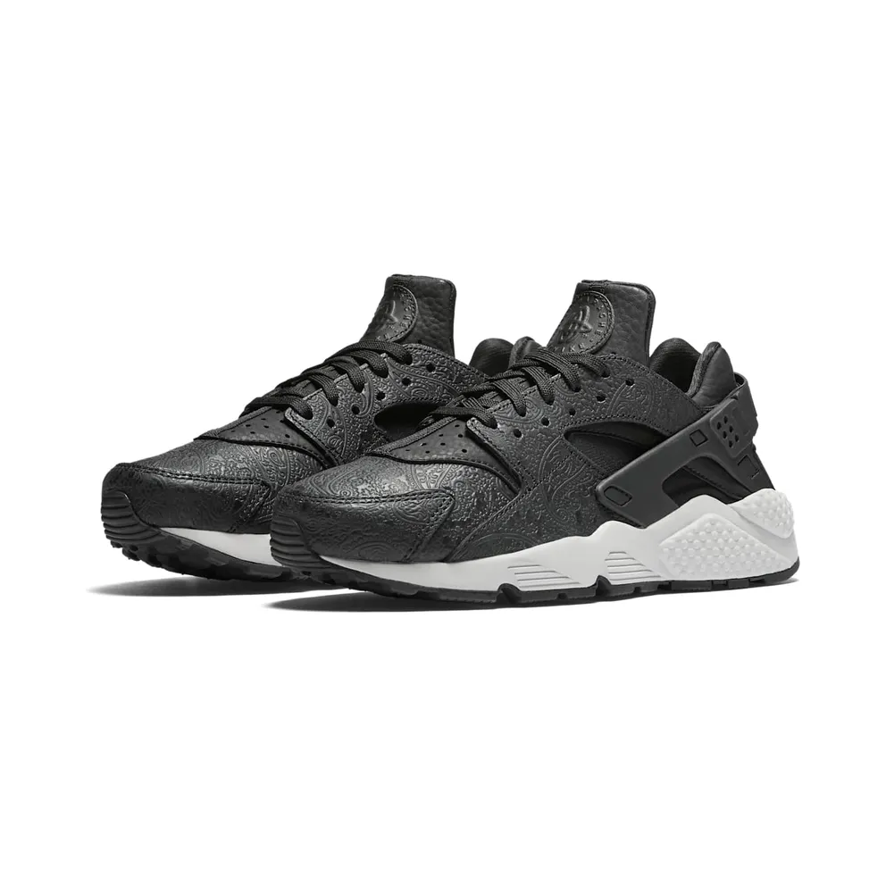 Nike Air Huarache Run Premium Black/Black-Light Bone (W) Black/Black-Light Bone (683818-010)