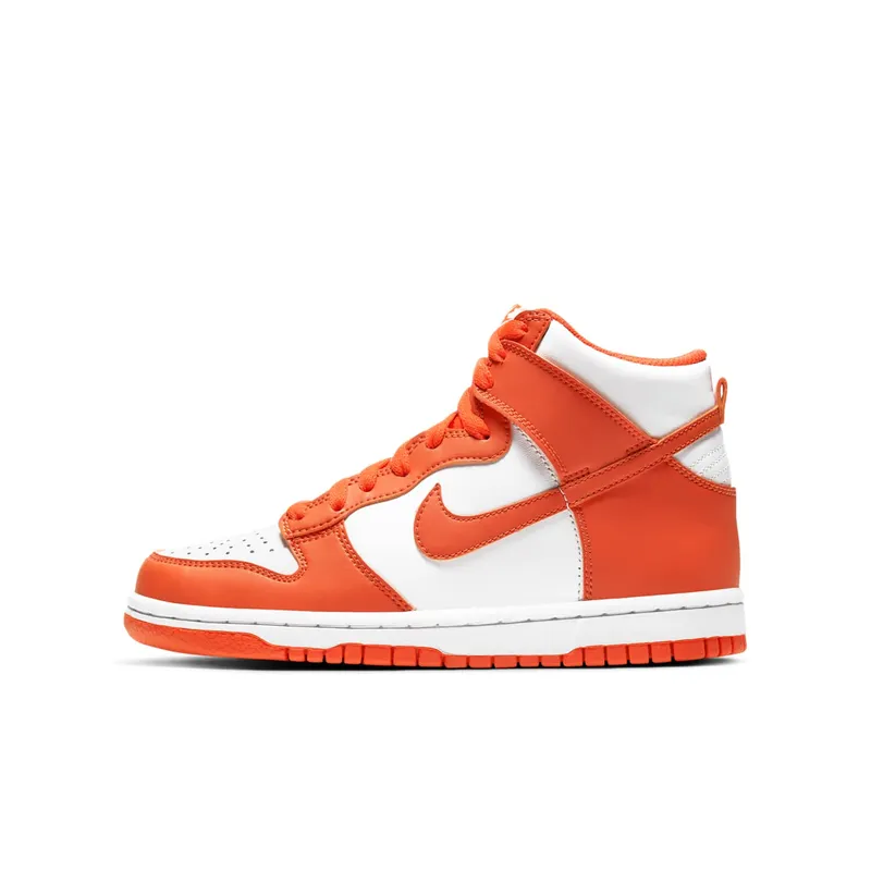 Nike Dunk High SP Syracuse (GS) (2021) – “White / Orange” (DB2179-100)