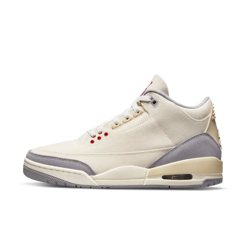 Air Jordan 3 Canvas Muslin (DH7139-100)