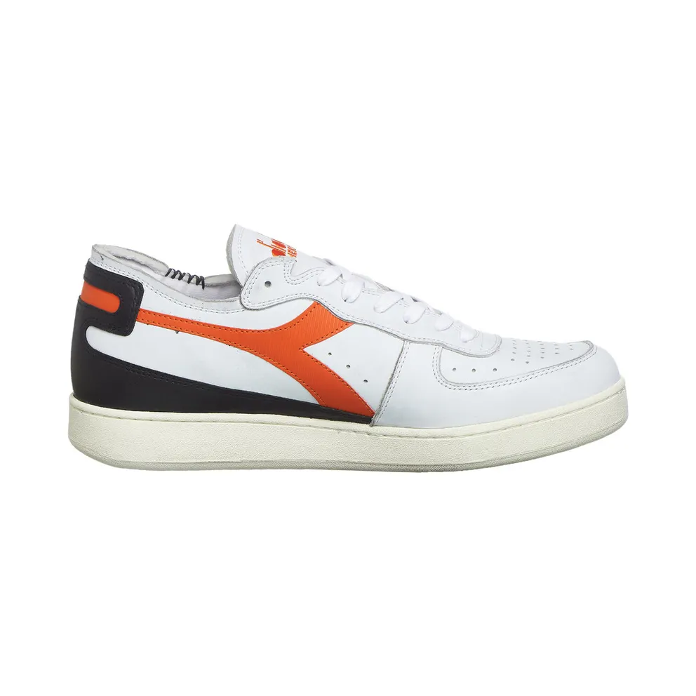 Diadora Mi Basket Row Cut White / Arancio Corteccia (201176282C9886)