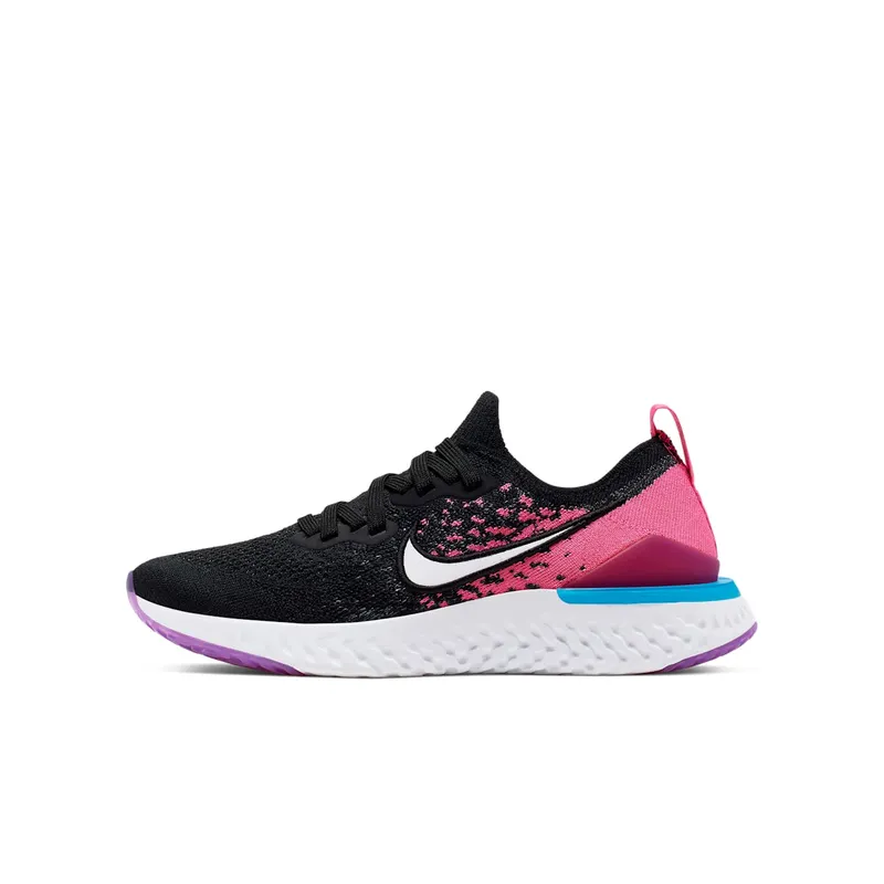 Nike Epic React Flyknit 2 voor kids Black (AQ3243-016)