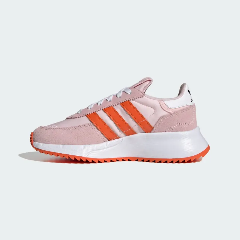 Adidas Retropy F2 Shoes Kids Clear Pink / Orange / Cloud White (IG9899)