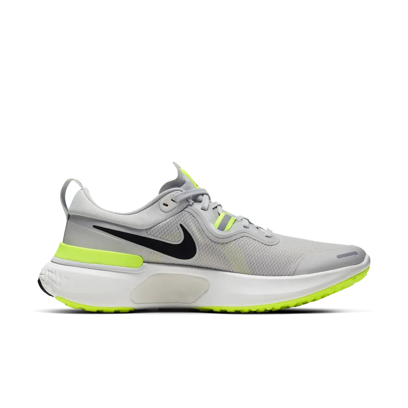 Nike React Miler Grey Fog Grey Fog/Particle Grey-Volt-Black (CW1777-005)