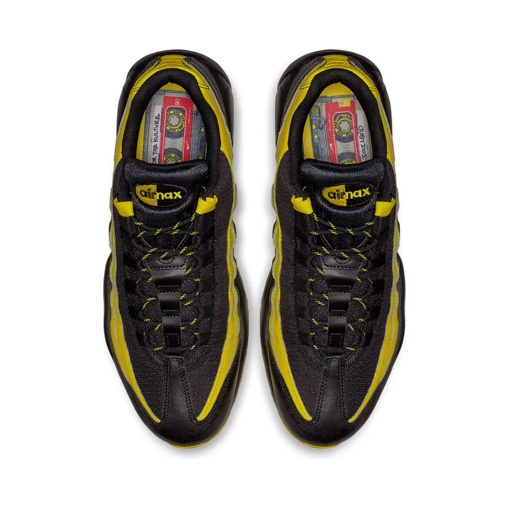 Nike Air Max 95 Frequency Pack Black/Black-Tour Yellow-White (AV7939-001)