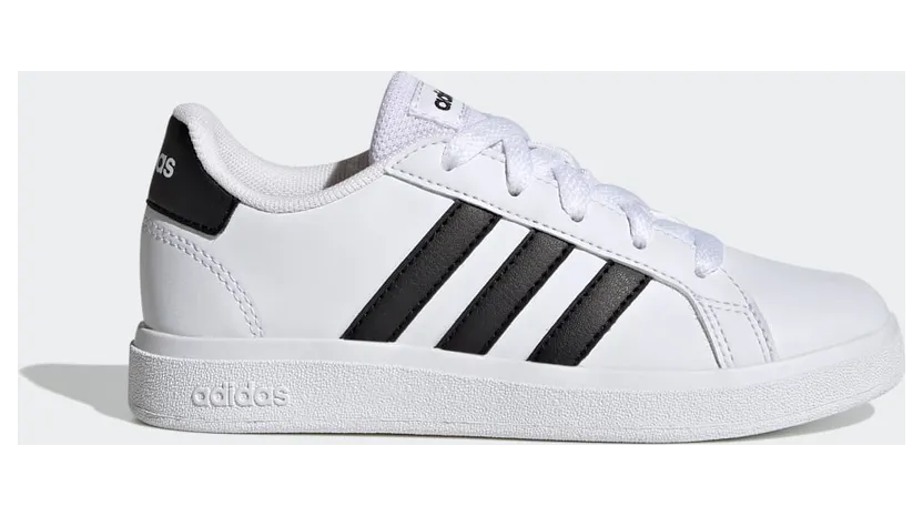 adidas Grand Court Lifestyle Tennis Lace-Up Schuh Cloud White / Core Black / Core Black (GW6511)