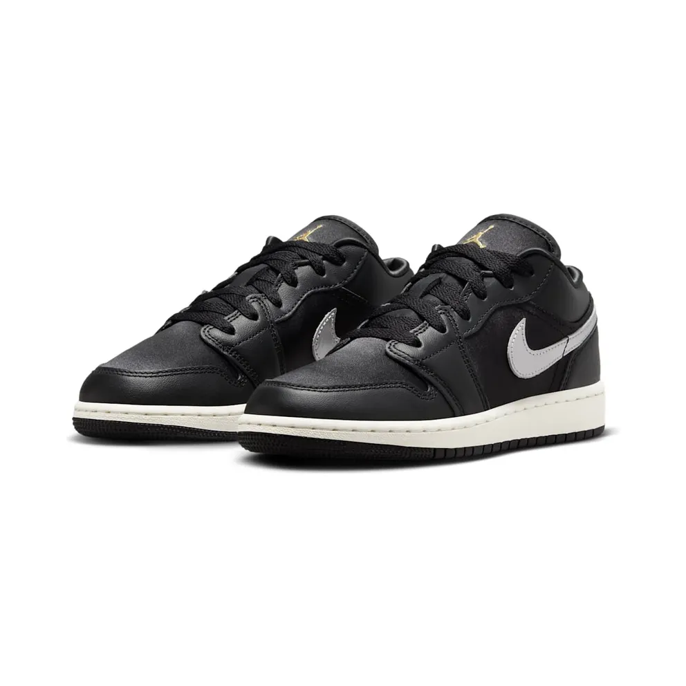 Air Jordan 1 Low SE GS “Black Metallic Gold” (FZ3921-001)