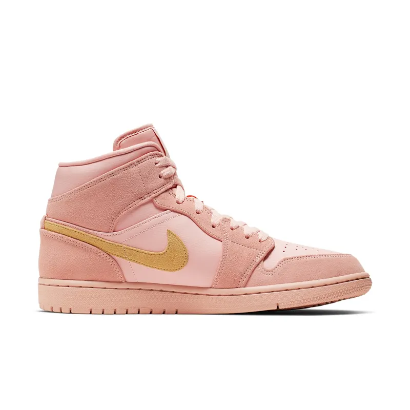 Air Jordan Nike AJ 1 Mid Coral Gold (2019) (852542-600)