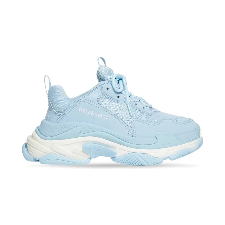 Balenciaga Triple S Light Blue White (W) (524039W2CA74090)